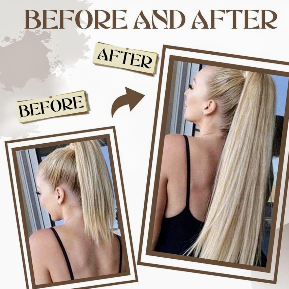 Long Blonde Hair Extension